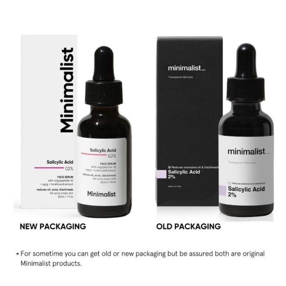 Minimalist 2% Salicylic Acid Face Serum
For Blackheads & Whiteheads | 30ml | NWT - Picture 5 of 15